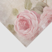 Waterverf Victoriaans efemera blozen rozen chic Tissuepapier (Detail)