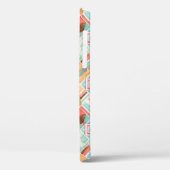 Waterverf vierkante, patchwork geometrische achter Case-Mate iPhone case (Achterkant / Links)