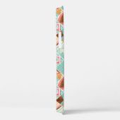Waterverf vierkante, patchwork geometrische achter Case-Mate iPhone case (Achterkant / Rechts)