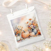 Waterverf viert herfst bedankzakje (Geknipt)
