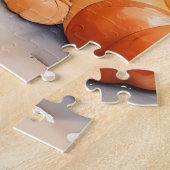 Waterverf viert herfst legpuzzel (Zijkant)