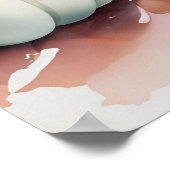 Waterverf viert herfst poster (Hoek)