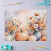 Waterverf viert herfst tissuepapier (Craft)