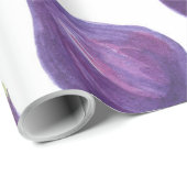 Waterverf vijgenpatroon cadeaupapier (Rol Hoek)