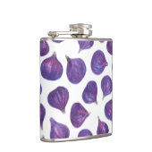 Waterverf vijgenpatroon heupfles (Rechts)