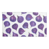 Waterverf vijgenpatroon kussensloop (Achterkant-Rechts)