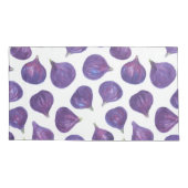 Waterverf vijgenpatroon kussensloop (Achterkant-Links)