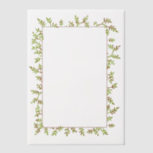 Waterverf Vine  foto of tekst Lijst