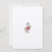 Waterverf Vintage Alice in Onederland Kaart (Achterkant)