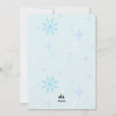 Waterverf Vintage Christmas Winter Gnome Feestdagenkaart (Achterkant)