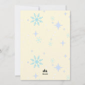 Waterverf Vintage Christmas Winter Gnome Feestdagenkaart (Achterkant)