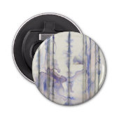 Waterverf Violet Free Expression Button Flesopener (Voorkant)