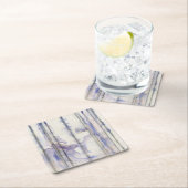 Waterverf Violet Free Expression Kartonnen Onderzetters (Insitu)