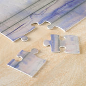 Waterverf Violet Free Expression Legpuzzel (Zijkant)