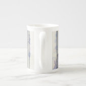 Waterverf Violet Free Expression Porselein Kop (Achterkant)