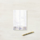 Waterverf Violet Free Expression Post-it® Notes (Op bureau)