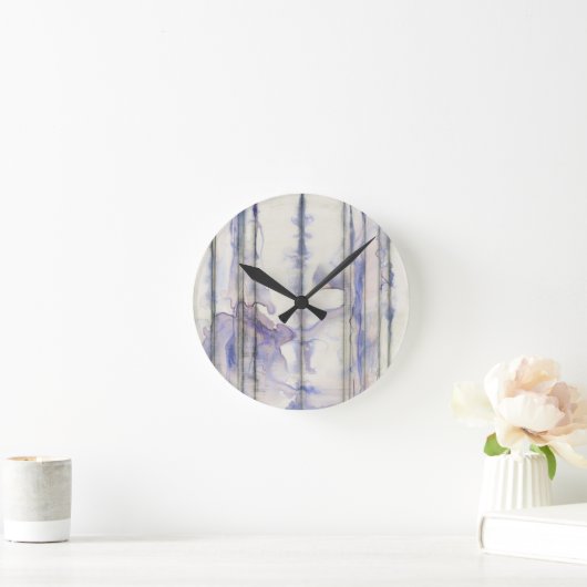 Waterverf Violet Free Expression Ronde Klok (Huis)