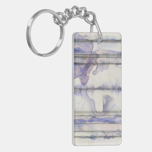 Waterverf Violet Free Expression Sleutelhanger (Voorkant Links)