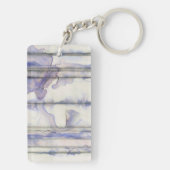 Waterverf Violet Free Expression Sleutelhanger (achterkant)