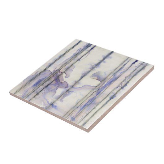 Waterverf Violet Free Expression Tegeltje (Zijkant)