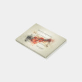 Waterverf Violin Post-it® Notes (Schuin)