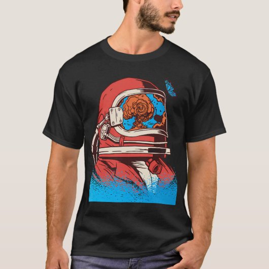 Waterverf vis. t-shirt (Voorkant)