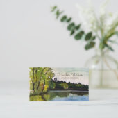 Waterverf Visitekaartje (Staand voorkant)