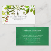 Waterverf Visitekaartje (Voorkant / Achterkant)