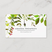 Waterverf Visitekaartje (Voorkant)