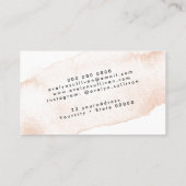 waterverf visitekaartje (Achterkant)