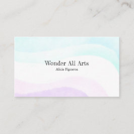 Waterverf Visitekaartje