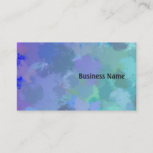 Waterverf Visitekaartje (Voorkant)