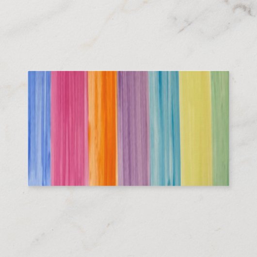 WATERVERF Visitekaartje (Achterkant)