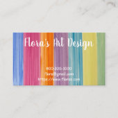 WATERVERF Visitekaartje (Voorkant)