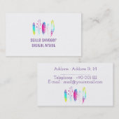 Waterverf Visitekaartje (Voorkant / Achterkant)