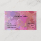 Waterverf Visitekaartje (Achterkant)