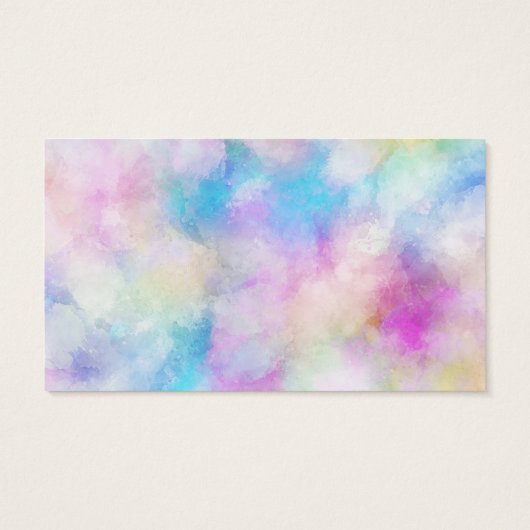 Waterverf Visitekaartje (Achterkant)