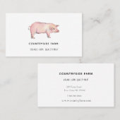 Waterverf Visitekaartje (Voorkant / Achterkant)