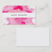 Waterverf Visitekaartje (Voorkant / Achterkant)