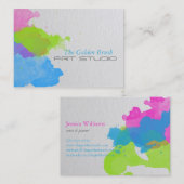 Waterverf Visitekaartje (Voorkant / Achterkant)