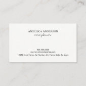 Waterverf Visitekaartje (Achterkant)