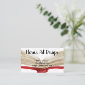 WATERVERF Visitekaartje (Staand voorkant)