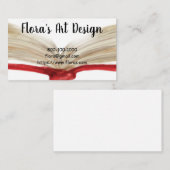 WATERVERF Visitekaartje (Voorkant / Achterkant)