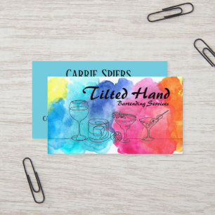 Waterverf Visitekaartje