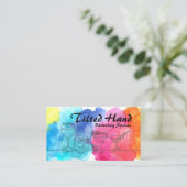 Waterverf Visitekaartje (Staand voorkant)