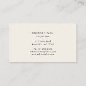 Waterverf  Visitekaartje honingbijen (Achterkant)