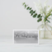 WATERVERF VISITEKAARTJE :: Modern trendy grijs (Staand voorkant)