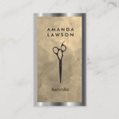 Waterverf Visitekaartje schaar