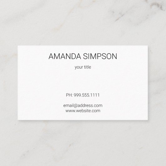 Waterverf, visitekaartje van witte Calla lily (Achterkant)