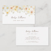 Waterverf-visitekaartje Visitekaartje (Voorkant / Achterkant)